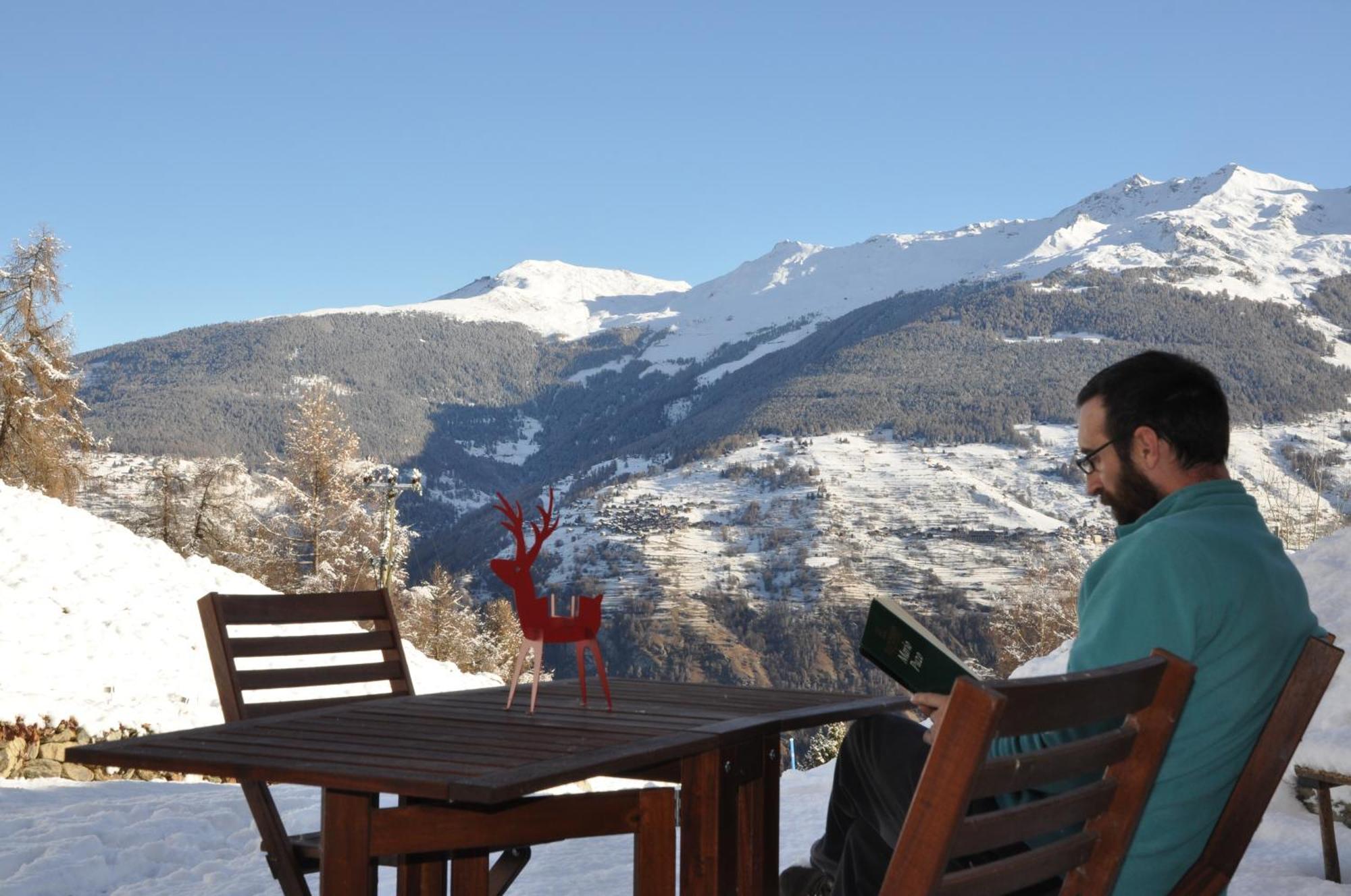La Cle Des Champs Bed and Breakfast Hérémence Εξωτερικό φωτογραφία