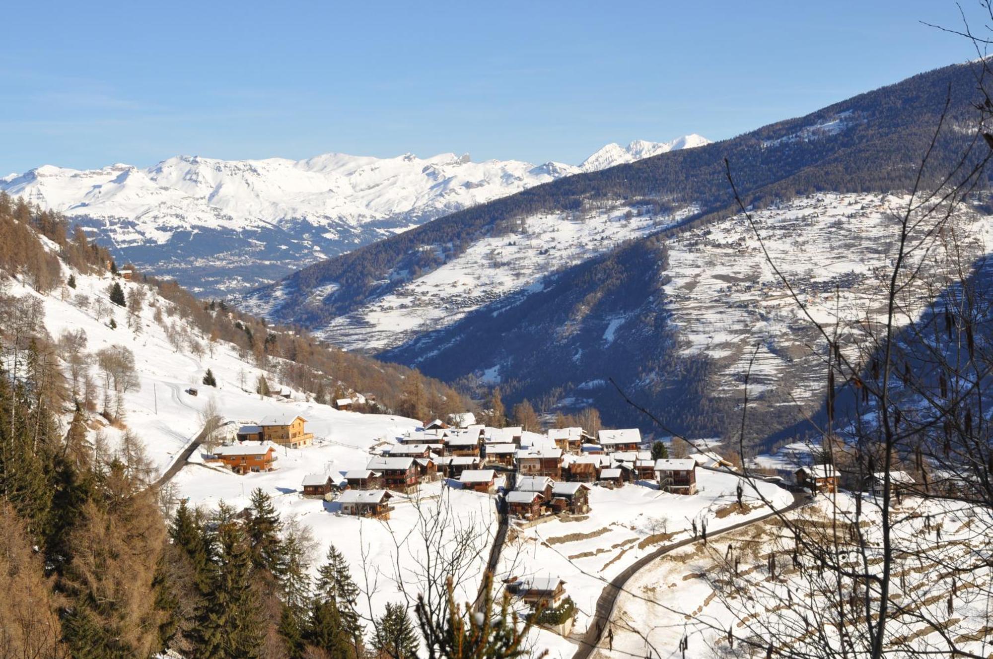 La Cle Des Champs Bed and Breakfast Hérémence Εξωτερικό φωτογραφία